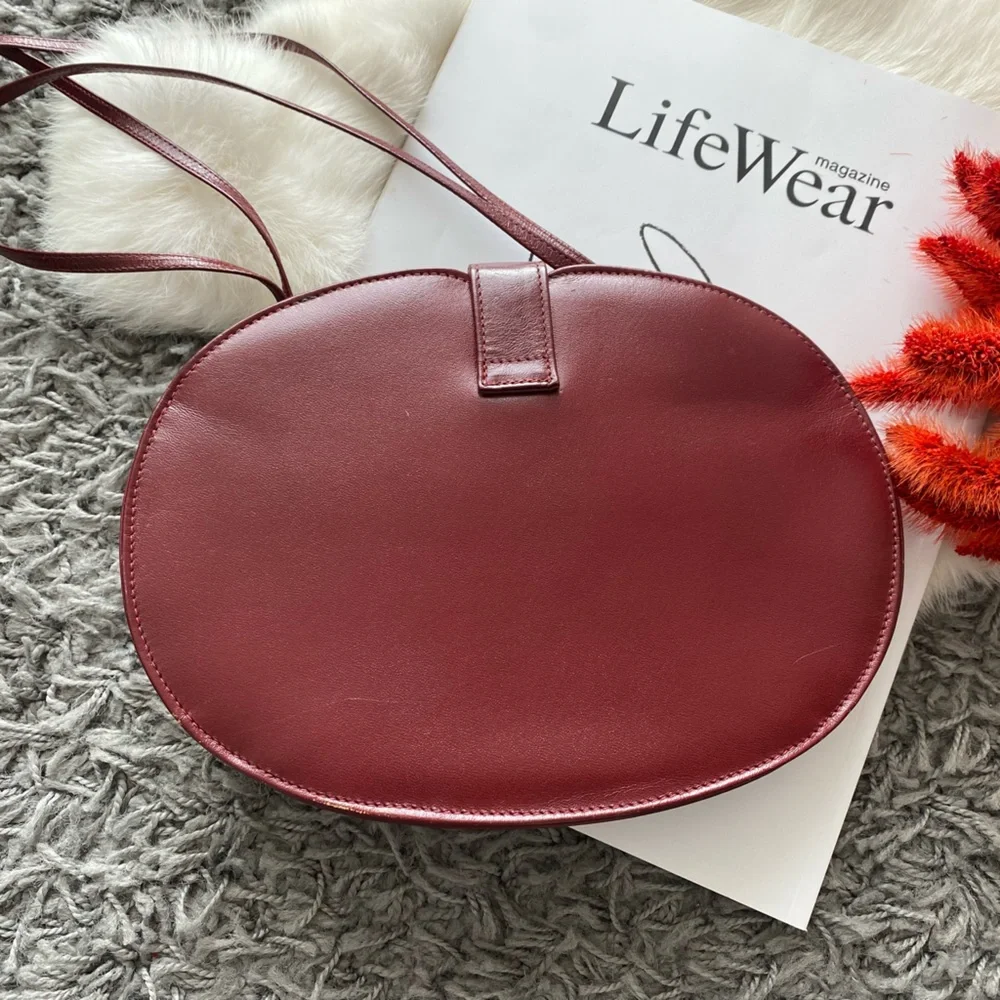 Vintage Ponte Vecchio Italian Leather Crossbody Bag - Picture 4 of 11